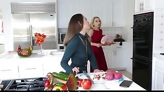 Diner Orgy With And With Alix Lynx And Aften Opal