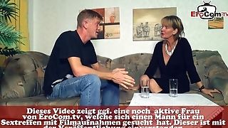 Reife Deutsche Hausfrau Verführt Jüngeren Mann Zum Porno